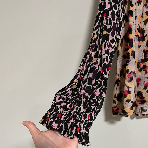 Bl^nk London Anthropologie Multicolor Embroidered Top Size Small - Picture 4 of 7